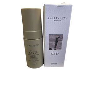 Dolce Glow Lusso Self-Tanning Mousse Medium-Dark 100mL by Isabel Alysa NIB